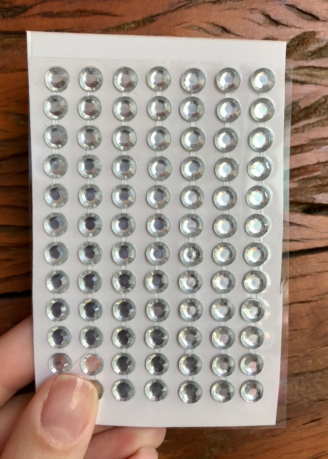 ADESIVO STRASS METÁLICO - 6MM
