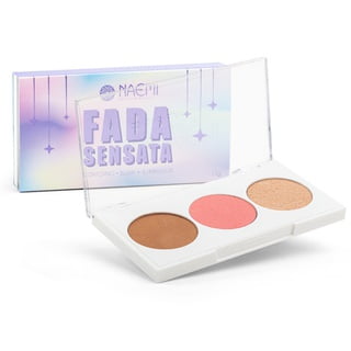 PALETA MULTIFUNCIONAL - CONTORNO/ BLUSH/ ILUMINADOR - FADA SENSATA - NAEMI BRAZILIAN BEAUTY
