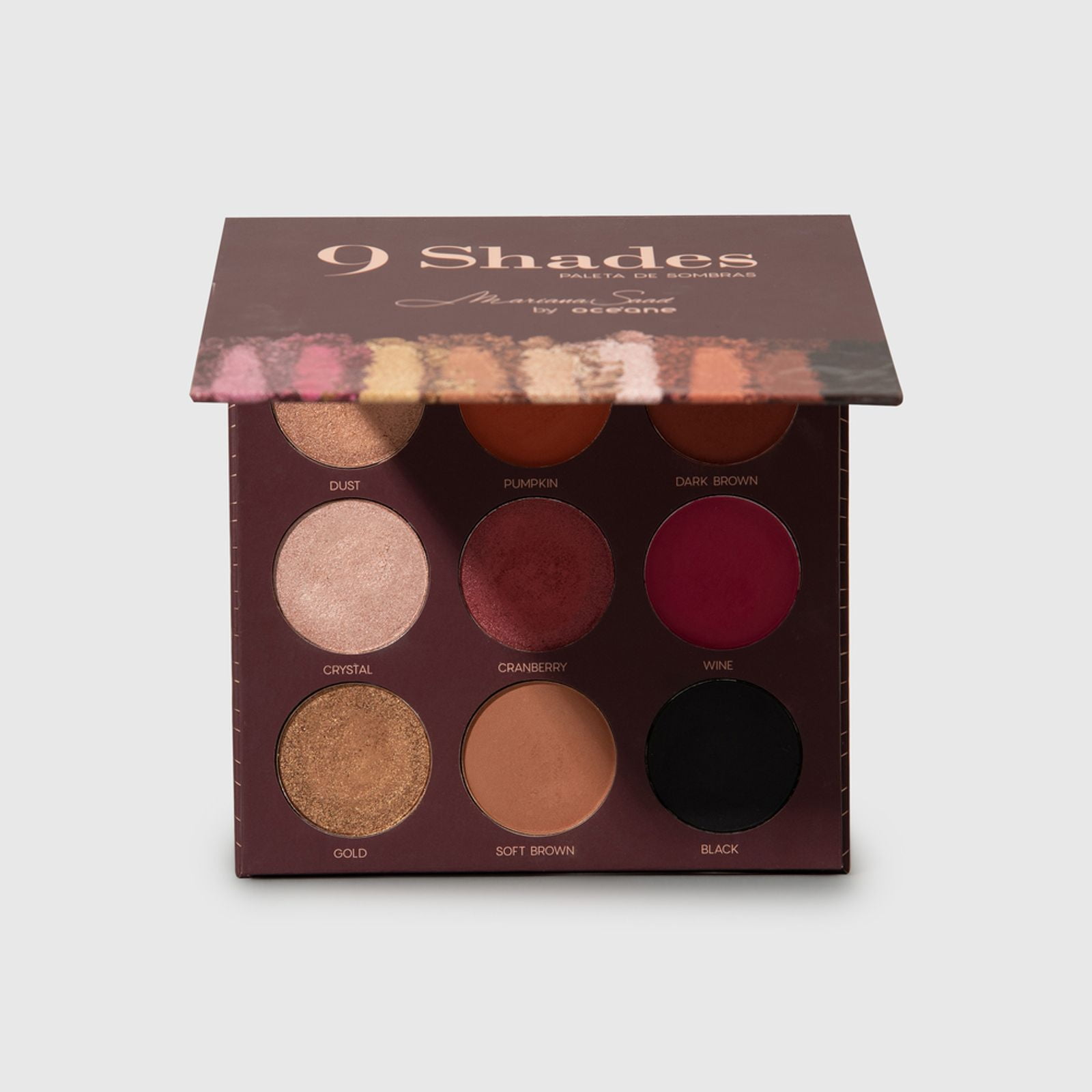 PALETA DE SOMBRA - 9 SHADES - MARIANA SAAD BY OCEANE