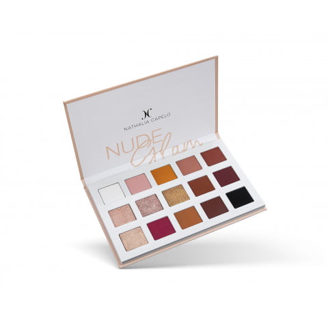 PALETA DE SOMBRAS - NUDE GLAM - NATH CAPELO