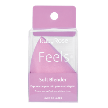 ESPONJA DE MAQUIAGEM - SOFT BLENDER - FEELS - RUBY ROSE
