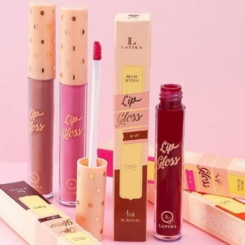 GLOSS LABIAL - LIP GLOSS - LATIKA