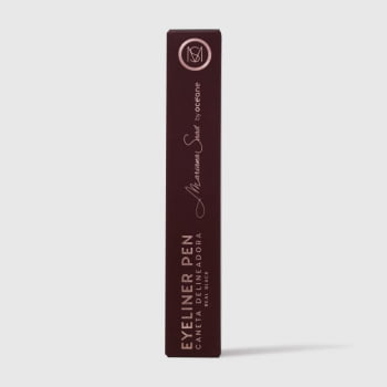 CANETA DELINEADORA PRETA - EYELINER REAL BLACK - MARIANA SAAD BY OCEANE