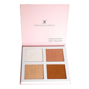 PALETA DE ILUMINADORES - GO GLOW - NATH CAPELO