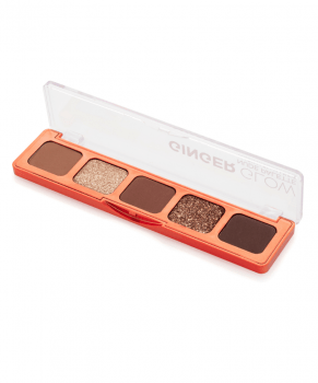 PALETA DE SOMBRA GINGER GLOW - COR: NUDE PALETTE - MARI MARIA MAKEUP