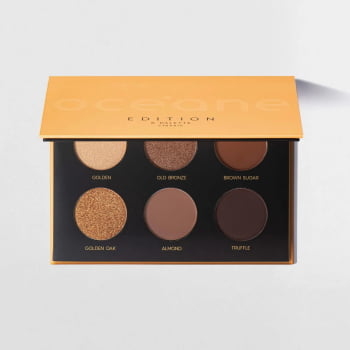 PALETA DE SOMBRAS TONS TERROSOS - 6 EYESHADOW PALETTE - COR: CLASSIC - OCEANE EDITION