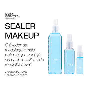 MAKEUP SEALER TRADICIONAL- FIXADOR DE MAQUIAGEM - 120ML - DEISY PEROZZO