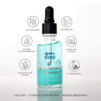 BT ELIXIR FACIAL - ACQUA HYDRA - ANTIPOLUIÇÃO - BRUNA TAVARES