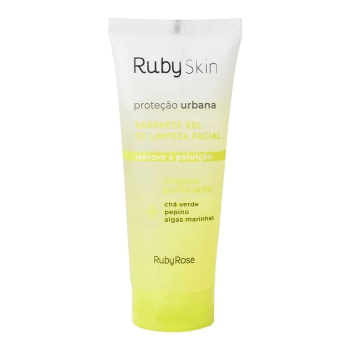 SABONETE GEL DE LIMPEZA FACIAL - PROTEÇÃO URBANA - RUBY ROSE